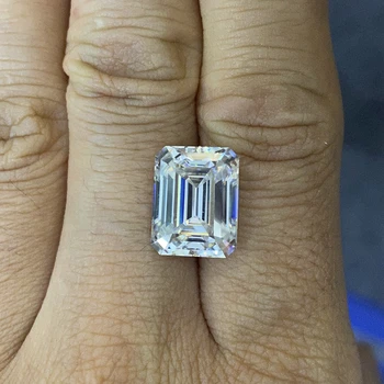 Meisidian Smarald 6X8mm Treci 100% Pozitive Diamant de Încercare Piatră de Diamant Pirce Per Carat