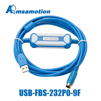 USB-FBS-232P0-9F Potrivit Fatek FBS FB1Z B1 Seria PLC placat cu Aur Interfață de Programare Cablu USB Versiunea Adaptor RS232