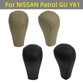 Pentru NISSAN Patrol GU Y61 Viteza de Mână Schimbătorului de Viteze Gaiter Maneta Shiter Cap de Handbal Transport Auto Accesorii Coafura