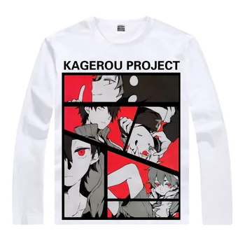 Kagerou Project T-Shirt Multi-stil Maneca Lunga Tricouri Kagero Purojekuto Căldură Ceata Proiect Mekakucity Actori Kido Cosplay Tricou