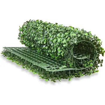 Artificială A Planta Iarba De Gazon Fals Decorative De Perete De Plante Decor În Aer Liber, Grădină Interioară De Confidențialitate Cimișir Artificiale Panou X5z5