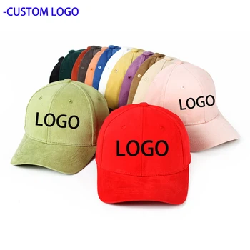 Bărbați și Femei Șapcă de Baseball Logo-ul Personalizat Casquette Gol Culoare Solidă Butonul Pălărie Sport de Baseball Capac