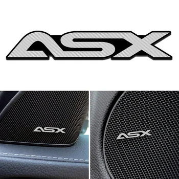 3D Masina Difuzor stereo din aluminiu insigna emblema Autocolant pentru mitsubishi ASX pajero outlander lancer Accesorii Auto Styling