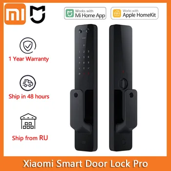 Xiaomi Automat Inteligent de Blocare a Ușii Pro Biometric de Amprente NFC Bluetooth Securitate Debloca cu Camera de Munca cu Homekit & Mi Casa