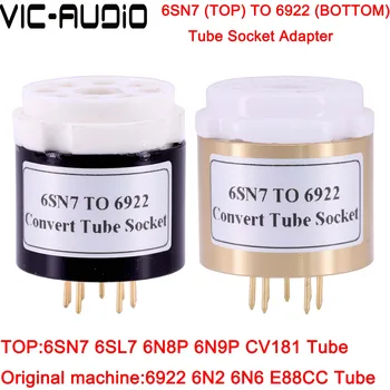 1 BUC Tub cu Vid CV181 6N8P 6N9P 6SL7 6SN7 SĂ 6922 ECC88 E88CC 6DJ8 6N2 DIY Audio Vid Tub Amplificator Converti Adaptor de Priza