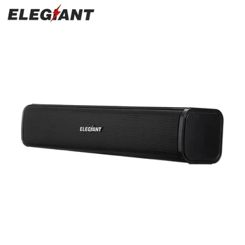 ELEGIANT SR050 Boxe Desktop PC Speaker Portabil Mini Soundbar HiFi Stereo Sunet de Muzică MP3 Player Boxe AUX