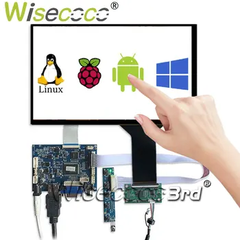 Wisecoco Panou Tactil 10.1 Inch 1280x800 Ecran LCD Module IPS Ecran Tableta TV Box Jocuri Box Win 10 11 Raspberry Pi Display