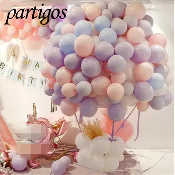 20buc 5 inch Macaron balon latex Sidefate balonul Ziua de naștere Petrecere de Nunta Babyshower aprovizionare ArchGriddingUse moale global