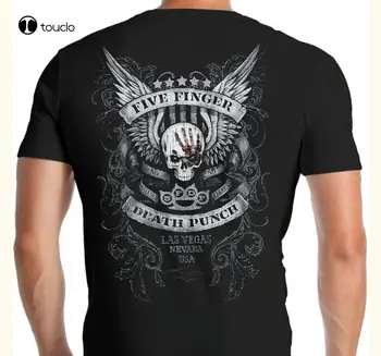 Noi Cinci-Degete-Moartea-Pumn T-Shirt Spate 5Fdp Ffdp Trupa de Rock Fan Cadou Tricou din Bumbac Tricou Personalizat Aldult Teen Unisex din Bumbac