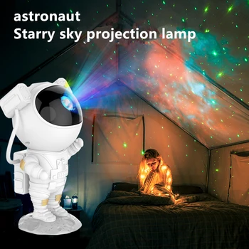 Astronautul a CONDUS cer înstelat proiector lampa înstelat stele laser proiector camera copiilor lampă de perete camera de zi dormitor lampa elemente d