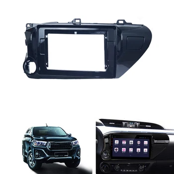 Car Audio Radio 10.1 Inch 2 Din Fascia Cadru Adaptor pentru Toyota Hilux 2018 CD/DVD Player Stereo Panoul de Bord Tapiterie Revo 2016-2019