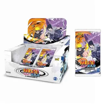 3BOX en-Gros Naruto Carte de Colectie Carte de Joc Caseta de Jocuri de masă de Hârtie Jucării Pentru Copii Carte Anime cifre Cadou