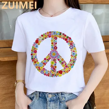 Pace, Dragoste de Imprimare de Moda Harajuku Sus Goth Femei T-shirt Casual doamnelor de bază O-guler Scurt, cu Mâneci lungi T-shirt Alb, Fata,Picătură Navă