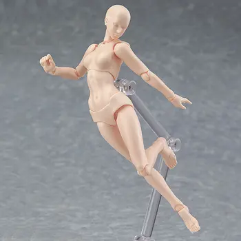 13cm Acțiune Figura Jucării Artist Mobile Masculin Feminin Comun figura PVC Figuri Corpul Model de Manechin Artă Schiță Desena Figurine