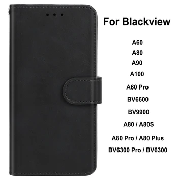 Caz de telefon Pentru Blackview OSCAL C20 C20 Pro A100 A80S A90 BV6300 Pro A80 Pro A80 Plus A60 Pro Flip din Piele de Caz