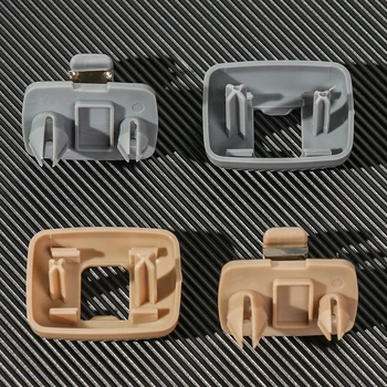 Durabil Auto Parasolar Clip Interior Parasolar Cârlige de Plastic Clip Suport Pentru Audi A6 C5 A4L A6L Q5 Q3 A5 C6 Accesorii Auto