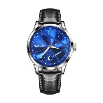 Ceasuri Luminoase rezistent la apa Faimosul Brand pentru Bărbați din Oțel Inoxidabil Plasă de Ceas cu Calendar Oameni de Afaceri Luminos Cuarț Ceas relógio