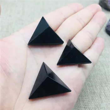 Naturale Cristal Piramida obsidian cuarț Tetraedru Lustruit Vindecare Piramida reiki minerale, Cristale de Cuarț Piatră de tipul de piatră prețioasă