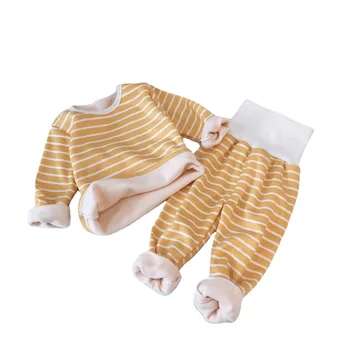 Noua Toamna Iarna pentru Copii Fete Haine Copii Pijamale Baieti Moda T-Shirt, Pantaloni 2 buc/Seturi Copilul Casual Costum Copii Pijamale