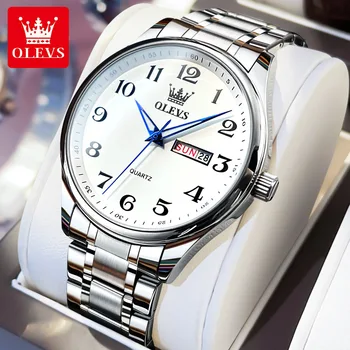 De vânzare la cald ceas bandă de oțel calendar doamnelor ceas femei