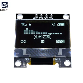 0.96 Inch I2C IIC Serial 128X64 128*64 Albastru OLED Display LED Modulului Compatibil Pentru Arduino STM32 Controller Driver Placa de 3V 5v