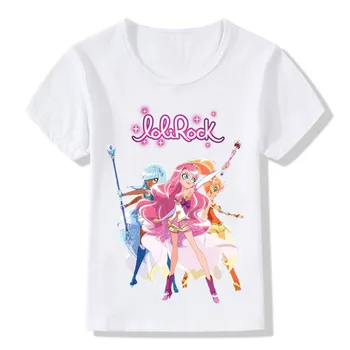 Copiii LoliRock Fată Magică Design Amuzant T-Shirt Băieți Fete Anime Grozav Topuri Tricouri Copii Echipajul Gât Haine Pentru Copil,ooo5142