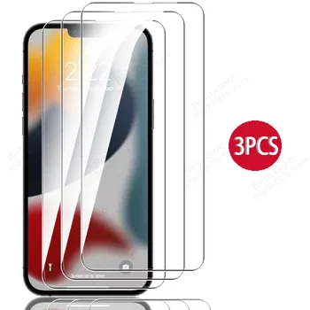 pentru iphone 13pro caz 3pcs orignal sticla temperata pentru iphone 13 pro max 13mini 13 mini telefon capacul de sticlă de siguranță sklo filme hd