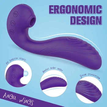 2 În 1 G Spot Vibrator Clit Suge Vibratorul Jucărie Sexuală Pentru Cuplu Femei De San Suge Sfarcul Orgasm Vaginal Femei Masturbator