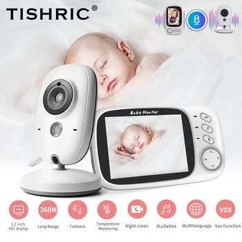 TISHRIC Baby Monitor Cu Camera VB603 Copil Camera de Supraveghere 3.2 