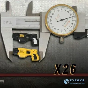 ZYTOYS 1/6 Pistol Model DIY Asamblate Taser X26 StunGuns Armă de Jucărie F 12