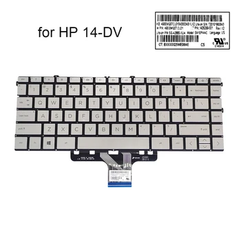 NE-limba engleză laptop Tastatura iluminata pentru HP pavilion X360 14-DV 14-DW 14-DV0003TX TPN-Q244 I137 L96524-001 M28289.001 pc tastaturi