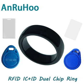 RFID Inteligent Dublă Frecvență Chip Inel de 13.56 Mhz CUID Reinscripționabile IC+ID Cheie 125Khz T5577 Copiator Insigna NFC Duplicator Clona Simbol Etichetă