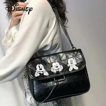 Disney Mickey este Nou Sac de Femei de Moda de Lux pentru Femei Brand Geantă de mână de Desene animate Tendință de Moda de Mare Capacitate Înaltă calitate Geantă de mână