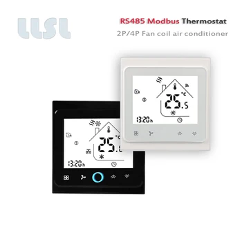 HVAC Regulator de Temperatură Modbus RS485 Ventilator Bobina Interioară, Termostat Digital Smart Home