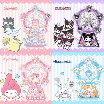 Anime Kawaii Sanrio Hello Kitty Kuormi Melodia Mea Cinnamonroll Roată Ornament Dormitor Drăguț Pentru Desktop Accesorii Decor