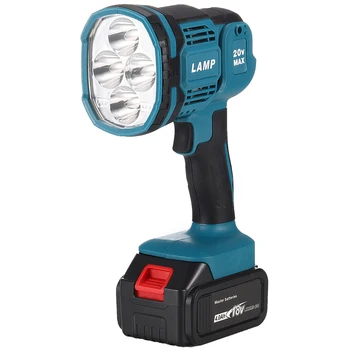 18V Reîncărcabilă Litiu Baterie LED-uri Lanterna LED-uri lanterna LED lampă electrică Compatibil BL1830 1840 1850 1860