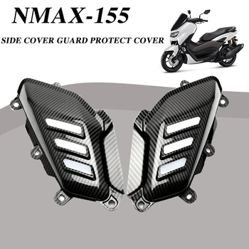 Accesorii motociclete NMAX155 LED Fibra de Carbon Model Side Cover Capac de Protecție Pentru Yamaha Nmax 155 Nmax 125 2016-2019