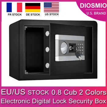 DIOSMIO 0.8 Puiul UE/SUA, Stoc de Siguranță, Cabinetul de Securitate Cutie Digital Electronic de Blocare Cutie cu Tastatura LED Indicator Ignifug rezistent la apa