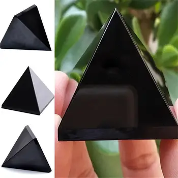 Obsidian Piramida Living Naturale Piatra De Cristal De Obsidian Piramida Ornamente Living Decoratiuni