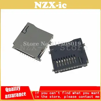 20BUC TF extern de sudare cu suport card TF card holder Auto-elastic card de memorie Micro SD suport card de Memorie slot importate de primăvară