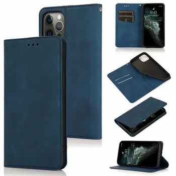 De lux Piele Flip case pentru IPhone 13 Mini 12 11 Pro XS Max X XR 8 7 6Plus SE2020 Magnetic Portofel Card Holder Suport de Telefon Capacul