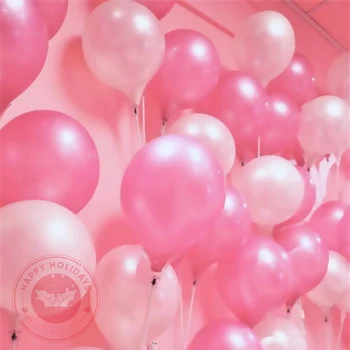 10inch Mix Colorat Perla Aur Alb Roz de Latex, Baloane Nunta, Petrecere de Ziua de Decorare pentru Copii de Jucarie baloane cu Aer balon cu Heliu