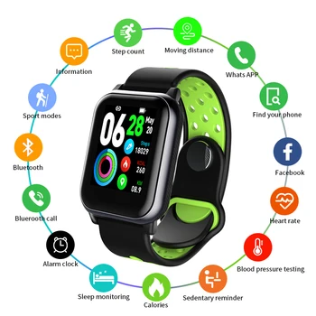 KESHUYOU KY11 Ceas Inteligent Bărbați Rata de Inima Ceas Tracker de Fitness pentru Femei Copii Cadou Reloj inteligente pentru Ceasuri Sport Android IOS