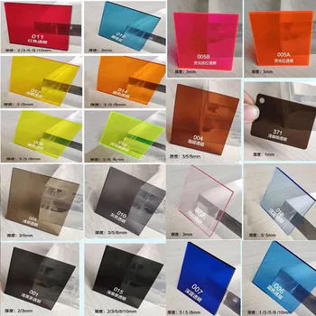 Culoare plăci din plastic, de culoare transparent acrilic placa de personalizare
