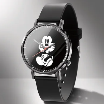 Disney Mickey Minnie Mouse Fată Băiat Copii Copii Ceas Femei Drăguț de sex Masculin de sex Feminin Câteva Ceasuri Cadouri