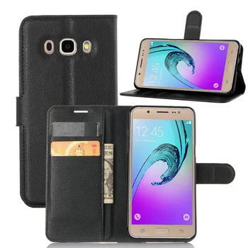 Portofel Flip din Piele de Caz Pentru Samsung GALAXY J5 2016 Duos J510 SM-J510x J510FN telefon din Piele Capacul din spate de caz cu Stand Etui caz