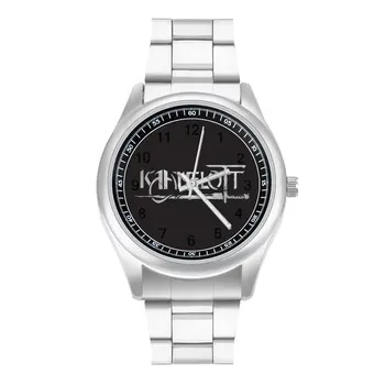 Kaamelott Cuarț Ceas Show Tv De Călătorie Elegant Ceas De Mână Din Oțel Fotografie De Moda Cuplu Ceas De Mână