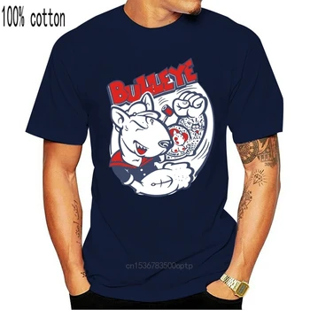 oamenii Bull Terrier-ul T-shirt De Bulleye mână de imprimare tricou alb Bullterrierul iubitor idee de cadou Psiakrew mens T-shirt