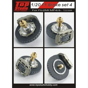 Top Studio TD23089 1/20 MP4/6 F1 Frână Set 4 Detalii-Set Pentru Fujimi Model de Masina Modificări Realizate manual Model Set