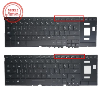 NE/RU Iluminata Tastatura Laptop pentru Asus ROG GX501 GX501V GX501VI GX501VSK GX501G GX501GI-XS74 0KNB0-6617US00 GX531 GM531 GX701V